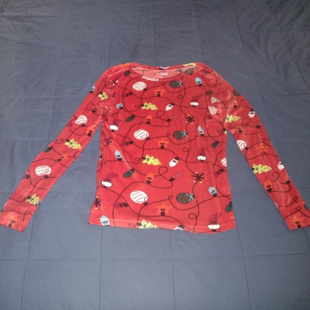 Cat & Jack Christmas Pajama Set Size 14